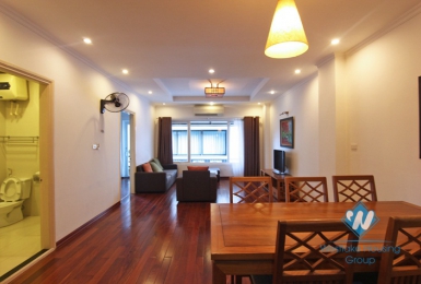 Spacious balcony apartment for rent in To Ngoc Van alley